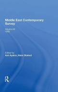 Middle East Contemporary Survey edito da Taylor & Francis Ltd