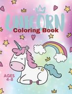 Unicorn Coloring Book di D. Cooper edito da Nicolae Bodolica