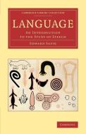 Language di Edward Sapir edito da Cambridge University Press