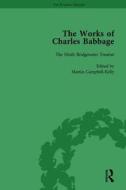 The Works Of Charles Babbage Vol 9 di Charles Babbage, Martin Campbell-Kelly edito da Taylor & Francis Ltd