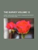 The Survey Volume 13 di Survey Associates edito da Rarebooksclub.com