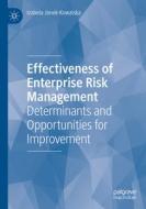 Effectiveness of Enterprise Risk Management di Izabela Jonek-Kowalska edito da Springer International Publishing