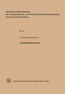 Ablaufplanung di Gerhard Mensch edito da VS Verlag für Sozialwissenschaften