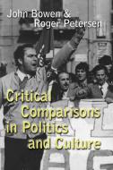 Critical Comparisons in Politics and Culture edito da Cambridge University Press