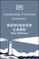 LPI: Leadership Practices Inventory Reminder Card di James M. Kouzes, Barry Z. Posner edito da WILEY