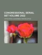 Congressional Serial Set Volume 2922 di United States Government Office edito da Rarebooksclub.com