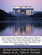 International Finance Discussion Papers di John G Fernald edito da Bibliogov