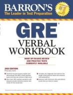 Barron's Gre Verbal Workbook di Philip Geer edito da Barron's Educational Series Inc.,u.s.