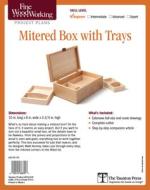 Fine Woodworking's Mitered Box with Trays di Matt Kenney edito da Taunton Press