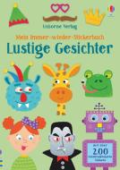 Mein Immer-wieder-Stickerbuch: Lustige Gesichter di Sam Smith edito da Usborne Verlag