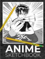 Anime Sketchbook: Manga Sketchbook for Artists, Anime Boy, 100 Pages Blank Comic Book, 8.5x11 di No Better Blank Books edito da Createspace Independent Publishing Platform