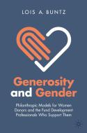 Generosity And Gender di Lois A. Buntz edito da Springer Nature Switzerland AG