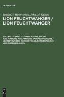 Translations, Short Publications, Adaptations and Productions di Sandra H. Hawrylchak, John Spalek edito da De Gruyter Saur