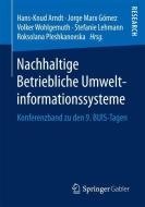 Nachhaltige Betriebliche Umweltinformationssysteme edito da Springer Fachmedien Wiesbaden