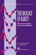 The Biology of Rarity di William E. Kunin, Kevin J. Gaston edito da Springer Netherlands
