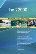Iso 22000 A Complete Guide - 2020 Edition di Gerardus Blokdyk edito da 5starcooks