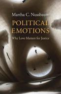 Political Emotions di Martha C. Nussbaum edito da Harvard University Press
