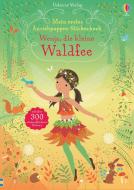 Mein erstes Anziehpuppen-Stickerbuch: Wenja, die kleine Waldfee di Fiona Watt edito da Usborne Verlag