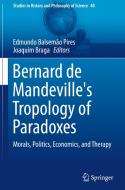 Bernard De Mandeville's Tropology Of Paradoxes edito da Springer International Publishing Ag