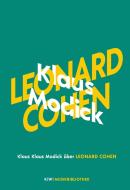 Klaus Modick über Leonard Cohen di Klaus Modick edito da Kiepenheuer & Witsch GmbH