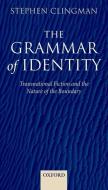 The Grammar of Identity di Stephen (University of Massacusetts Clingman edito da Oxford University Press
