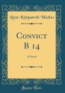 Convict B 14: A Novel (Classic Reprint) di Rose Kirkpatrick Weekes edito da Forgotten Books