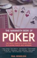 The Mammoth Book of Poker di Paul Mendelson edito da Running Press Book Publishers