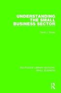 Understanding The Small Business Sector di David J. Storey edito da Taylor & Francis Ltd