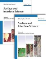 Surface And Interface Science di Klaus Wandelt edito da Wiley-vch Verlag Gmbh