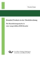 Branded Products in der Marktforschung di Nicola Glusk edito da Cuvillier Verlag