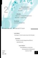 Textual Practice di Lindsay Deputy Editor Smith edito da Routledge
