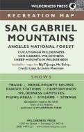 Map San Gabriel Mountains di Wilderness Press edito da Wilderness Press