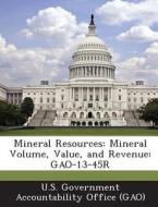Mineral Resources edito da Bibliogov
