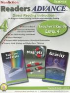 Readers Advance Teacher's Guide, Level 4 [With CDROM] di Myrl Shireman edito da Mark Twain Media