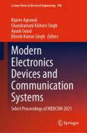 Modern Electronics Devices and Communication Systems: Select Proceedings of Medcom 2021 edito da SPRINGER NATURE