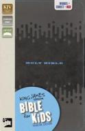 Kjv, Bible For Kids, Leathersoft, Charcoal di Zonderkidz edito da Zondervan