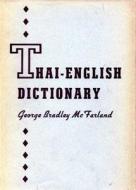 Thai-English Dictionary di George Bradley McFarland edito da Stanford University Press