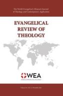 Evangelical Review of Theology, Volume 45, Number 4, November 2021 edito da Pickwick Publications