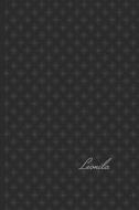 BLACK LINED JOURNAL BY LEONILA di Leonila White edito da INDEPENDENTLY PUBLISHED