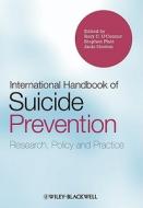 International Handbook Of Suicide Prevention edito da John Wiley And Sons Ltd
