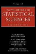 Encyclopedia of Statistical Sciences, Volume 3 di Samuel Kotz edito da WILEY