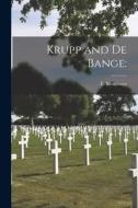 Krupp and De Bange edito da LIGHTNING SOURCE INC