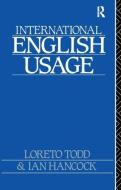 International English Usage edito da Taylor & Francis Ltd