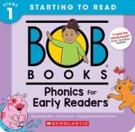 Bob Books - Phonics for Beginning Readers Box Set Phonics, Ages 4 and Up, Kindergarten (Stage 1: Starting to Read) di Liza Charlesworth edito da SCHOLASTIC