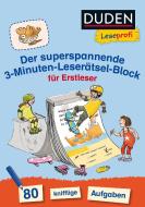 Duden Leseprofi - Der superspannende 3-Minuten-Leserätsel-Block für Erstleser di Susanna Moll edito da FISCHER Duden