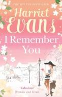 I Remember You di Harriet Evans edito da HarperCollins Publishers