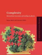 Complexity di Remo Badii, Antonio Politi, Badii Remo edito da Cambridge University Press