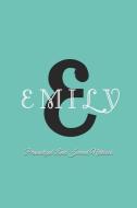 Emily Personalized Lined Journal Notebook di Lenny Larue edito da INDEPENDENTLY PUBLISHED