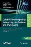 Collaborative Computing: Networking, Applications and Worksharing edito da Springer Nature Switzerland