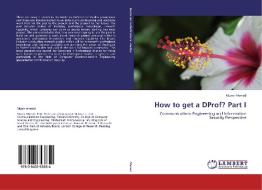 How to get a DProf? Part I di MUNIR AHMED edito da LAP Lambert Academic Publishing